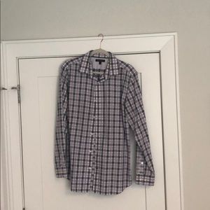 Large slim fit banana republic dress shirt